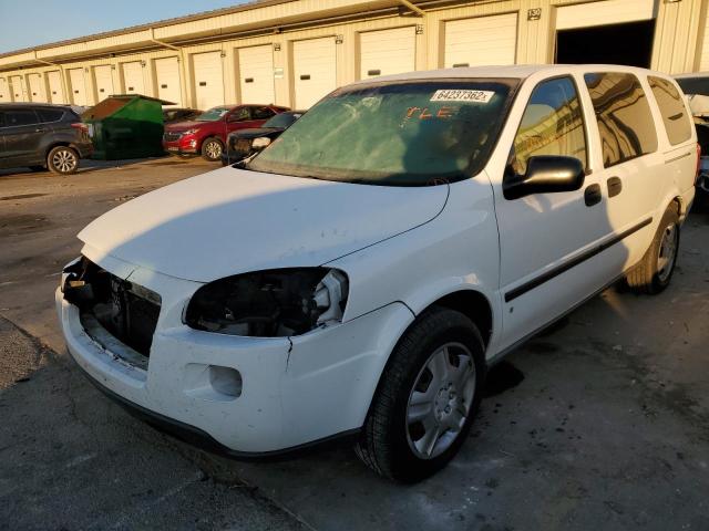 1GNDV23WX7D176580 - 2007 CHEVROLET UPLANDER L WHITE photo 2