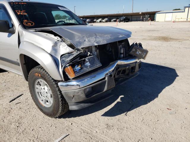 1GCDS43E188212686 - 2008 CHEVROLET COLORADO L SILVER photo 9