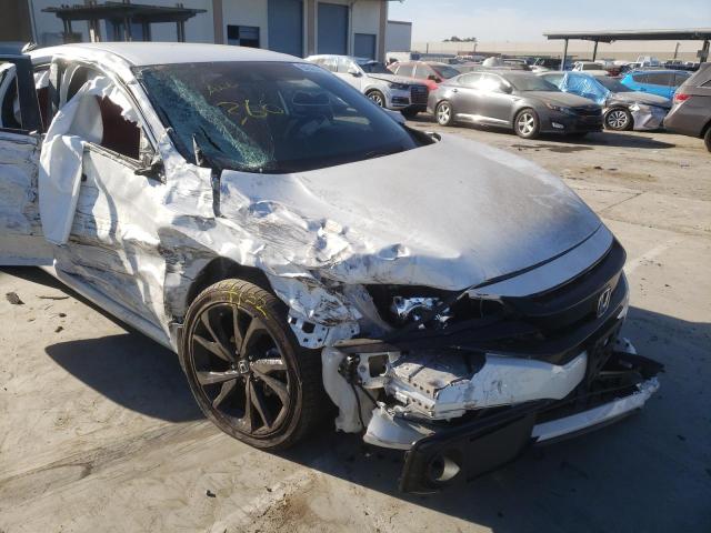 2HGFC2F8XLH578845 - 2020 HONDA CIVIC SPOR WHITE photo 9