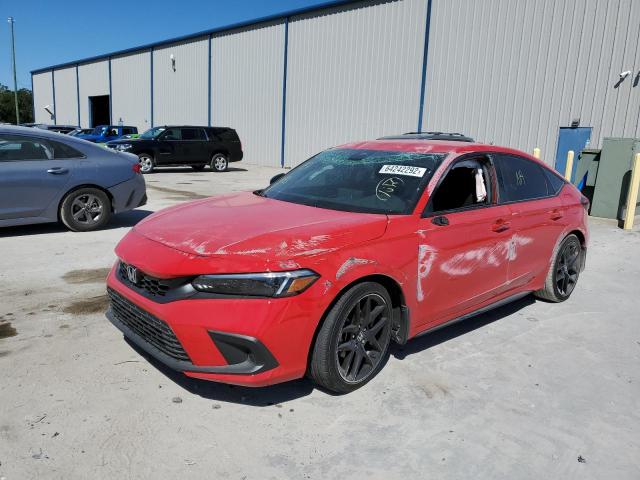 19XFL2H83NE021723 - 2022 HONDA CIVIC SPOR 红色 照片 2