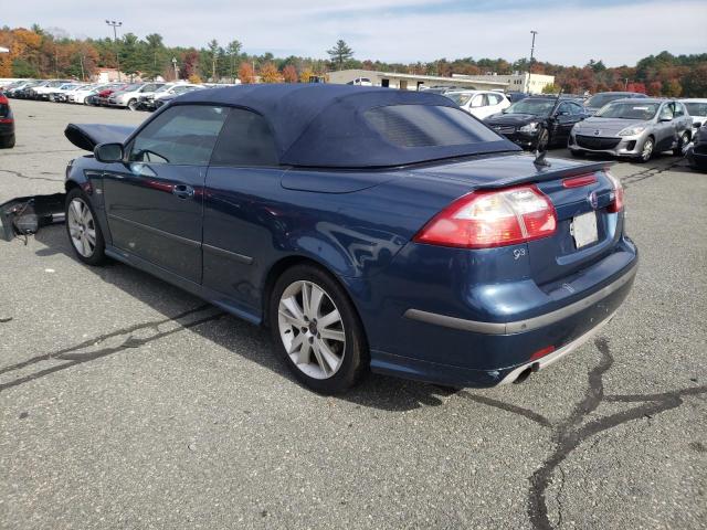 YS3FH76U366106799 - 2006 SAAB 9-3 AERO BLUE photo 3