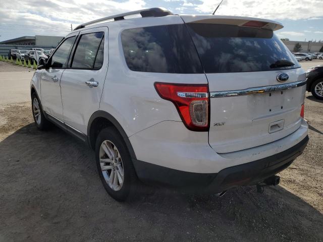 1FM5K7D86EGC20956 - 2014 FORD EXPLORER X WHITE photo 3