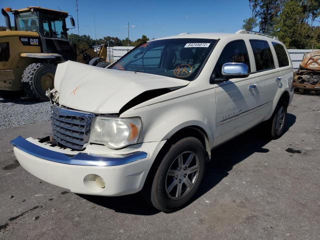 1A8HW58N38F151673 - 2008 CHRYSLER ASPEN LIMI WHITE photo 2