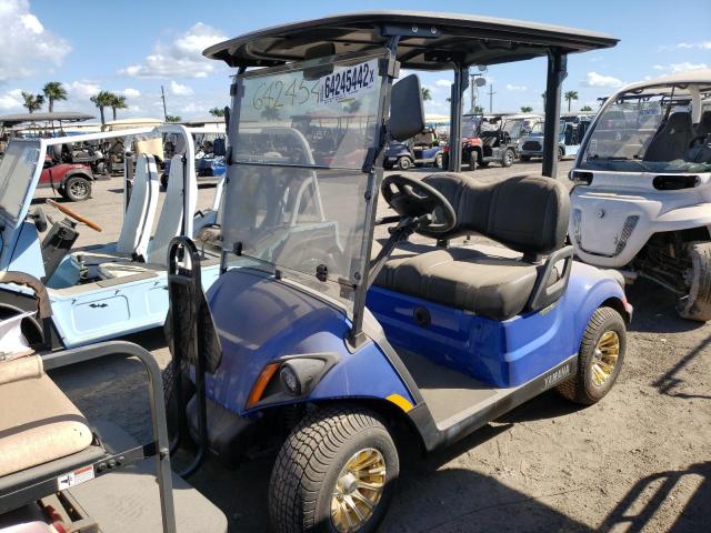 J0E400970 - 2021 YAMAHA GOLF CART BLUE photo 2