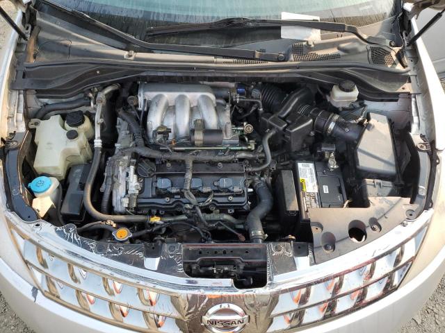 JN8AZ08T96W427261 - 2006 NISSAN MURANO SILVER photo 7