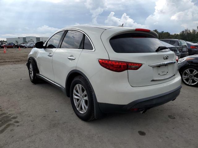 JN8CS1MU2EM450781 - 2014 INFINITI QX70 WHITE photo 3