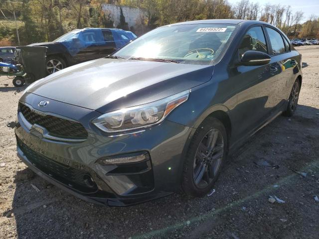 3KPF34AD1LE181518 - 2020 KIA FORTE GT L GRAY photo 2