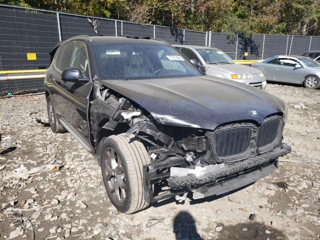 5UX43DP06N9J82181 - 2022 BMW X3 SDRIVE3 Қара фото 1