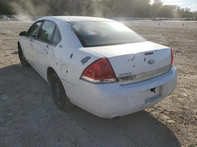 2G1WS551969381664 - 2006 CHEVROLET IMPALA POL WHITE photo 3