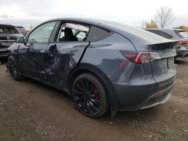 7SAYGDEF7NF507590 - 2022 TESLA MODEL Y رمادي صورة 3