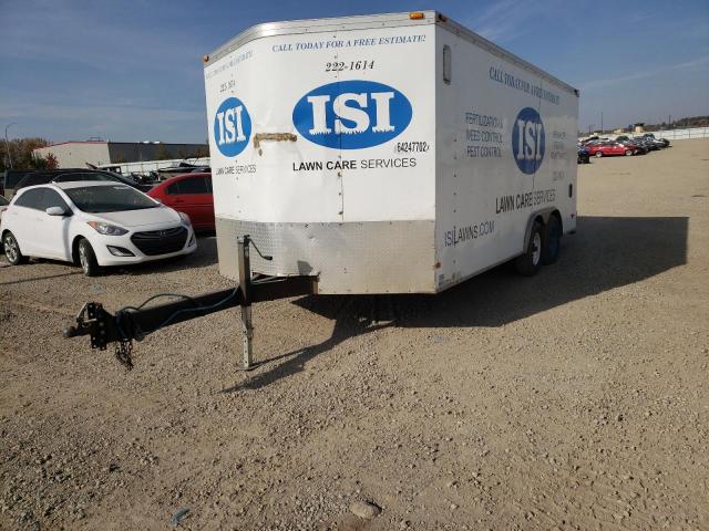 16HGB1822DH196574 - 2013 TRAIL KING ENCLOSED თეთრი ფოტო 2