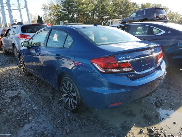 19XFB2F97FE243889 - 2015 HONDA CIVIC EXL Mavi foto 3