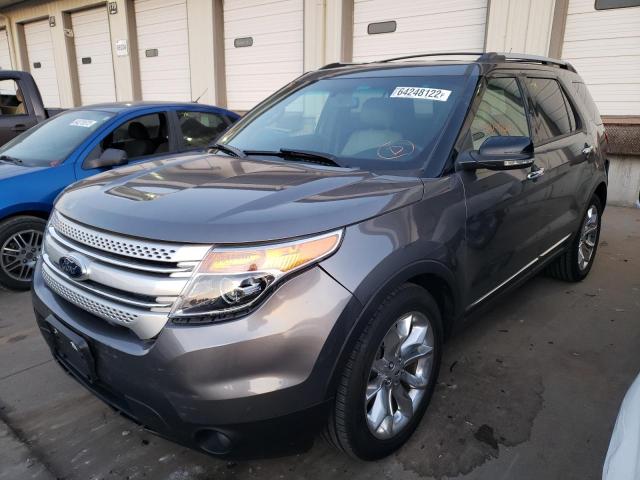 1FM5K7D82DGA78944 - 2013 FORD EXPLORER X GRAY photo 2