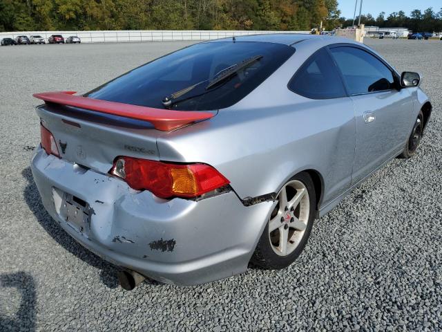 JH4DC53072C018805 - 2002 ACURA RSX TYPE-S SILVER photo 4