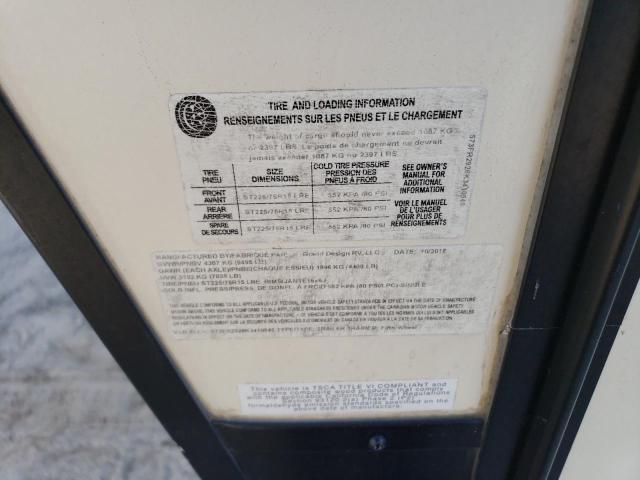 573FR2926K3410540 - 2019 GRAN REFLECTION WHITE photo 10