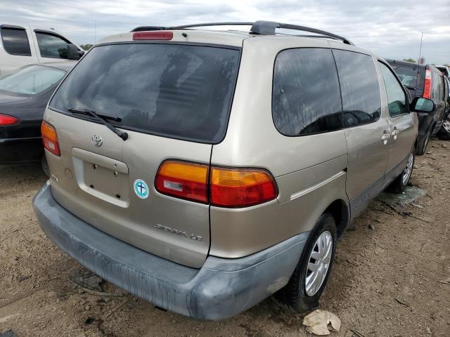 4T3ZF13C3YU262930 - 2000 TOYOTA SIENNA LE TAN photo 4