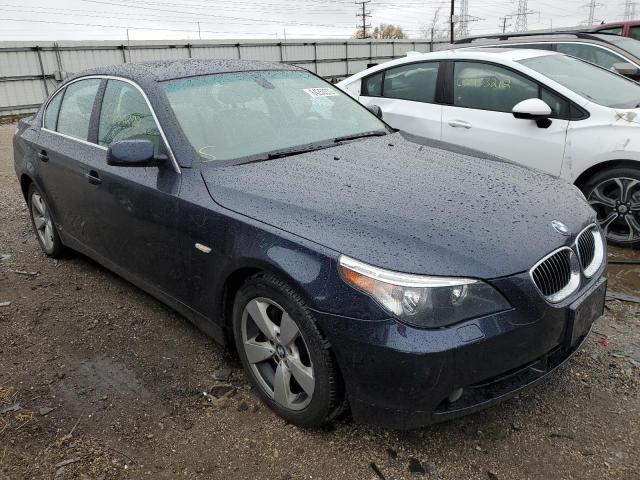 WBANF33536CS37504 - 2006 BMW 525 XI BLUE photo 1