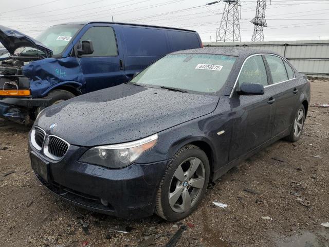 WBANF33536CS37504 - 2006 BMW 525 XI BLUE photo 2