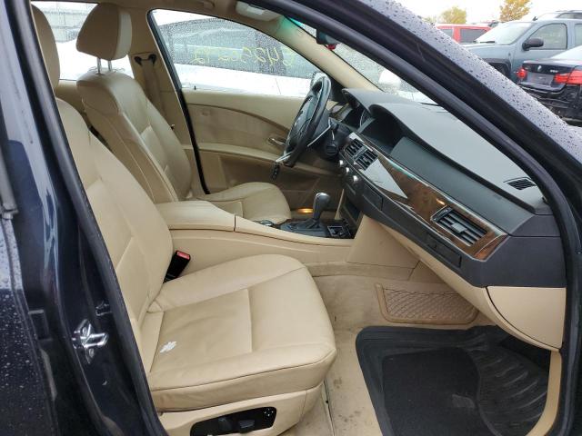 WBANF33536CS37504 - 2006 BMW 525 XI BLUE photo 5