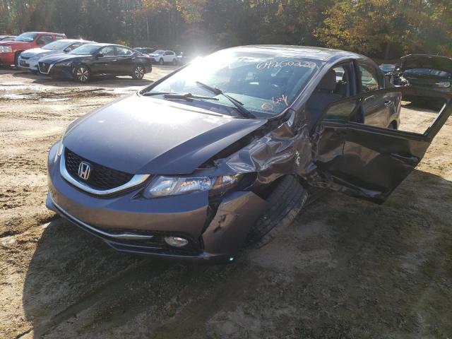 19XFB2F94FE255773 - 2015 HONDA CIVIC EXL Boz foto 2