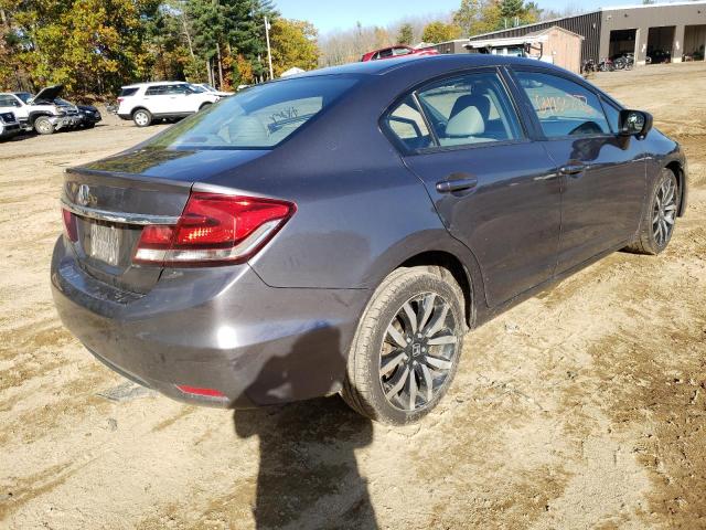 19XFB2F94FE255773 - 2015 HONDA CIVIC EXL Boz foto 4