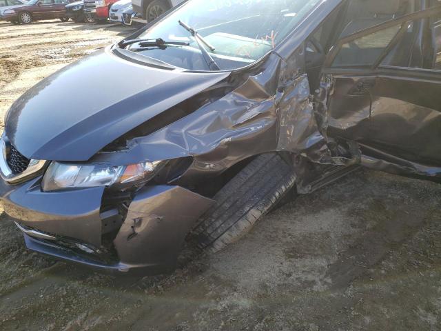 19XFB2F94FE255773 - 2015 HONDA CIVIC EXL Boz foto 9