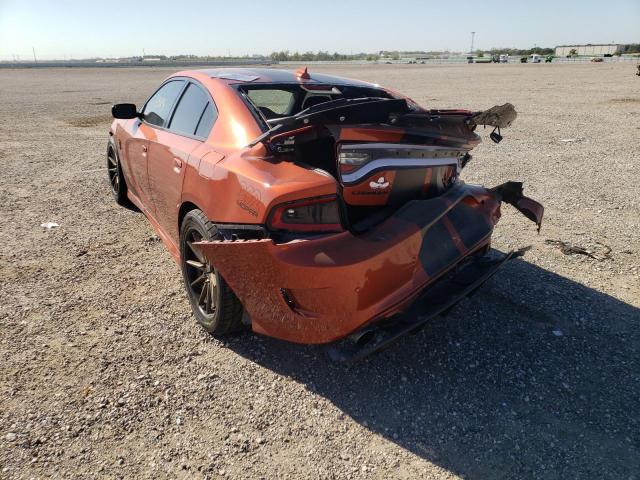 2C3CDXGJ5LH181691 - 2020 DODGE CHARGER SC ORANGE photo 3