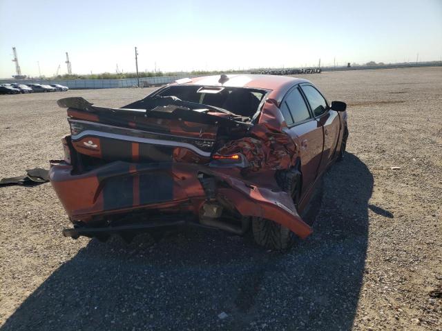 2C3CDXGJ5LH181691 - 2020 DODGE CHARGER SC ORANGE photo 4