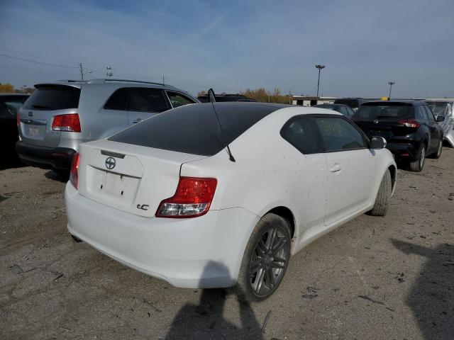 JTKJF5C74D3062085 - 2013 SCION TC WHITE photo 4