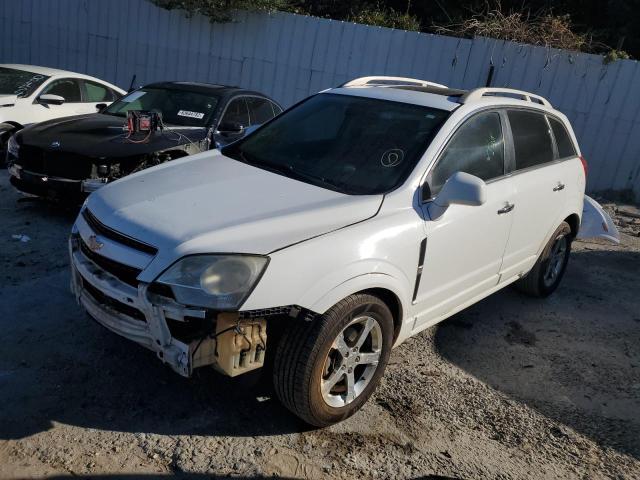 3GNAL3EK1ES511232 - 2014 CHEVROLET CAPTIVA LT WHITE photo 2