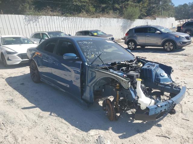 2C3CDXGJ4LH136144 - 2020 DODGE CHARGER SC BLUE photo 1