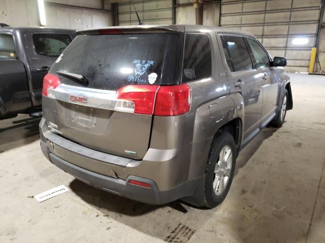 2GKALMEK4C6111597 - 2012 GMC TERRAIN GRAY photo 4