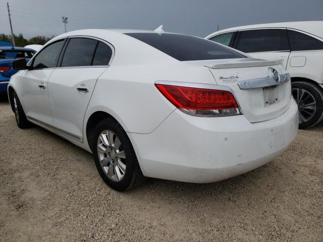 1G4GD5ER2CF278211 - 2012 BUICK LACROSSE P WHITE photo 3