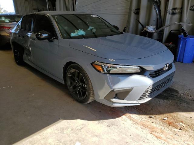 2HGFE2F5XNH567606 - 2022 HONDA CIVIC SPOR GRAY photo 1