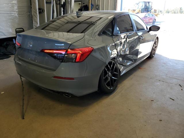 2HGFE2F5XNH567606 - 2022 HONDA CIVIC SPOR GRAY photo 4