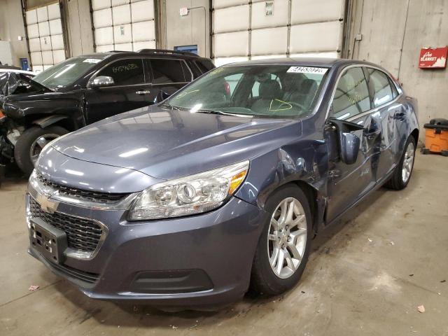 1G11C5SL9EF303291 - 2014 CHEVROLET MALIBU 1LT 蓝色 照片 2