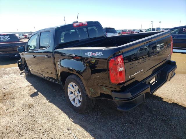1GCGTCEN8N1124840 - 2022 CHEVROLET COLORADO L BLACK photo 3