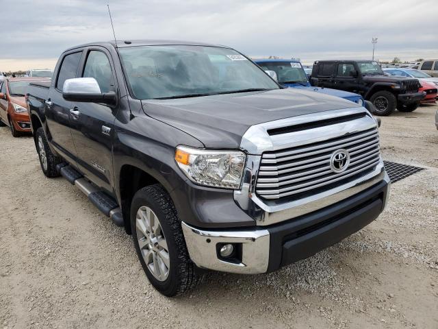 5TFHW5F15EX324011 - 2014 TOYOTA TUNDRA CRE GRAY photo 1