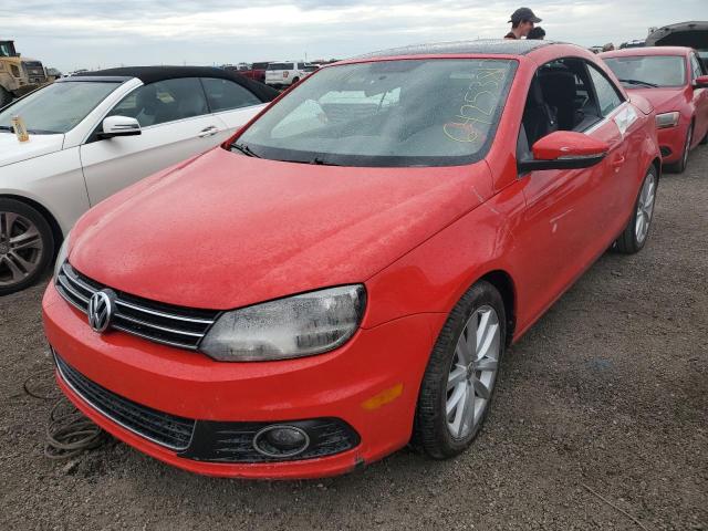 WVWBW8AH3FV001343 - 2015 VOLKSWAGEN EOS KOMFOR 红色 照片 2