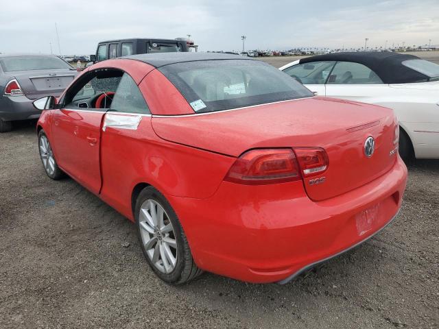 WVWBW8AH3FV001343 - 2015 VOLKSWAGEN EOS KOMFOR RED photo 3