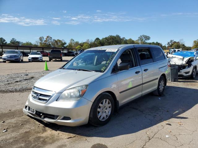 5FNRL38207B058420 - 2007 HONDA ODYSSEY LX SILVER photo 2