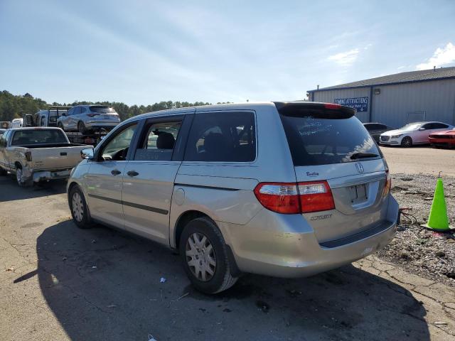 5FNRL38207B058420 - 2007 HONDA ODYSSEY LX SILVER photo 3