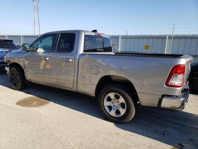 1C6SRFBT3MN618387 - 2021 RAM 1500 BIG H GRAY photo 2