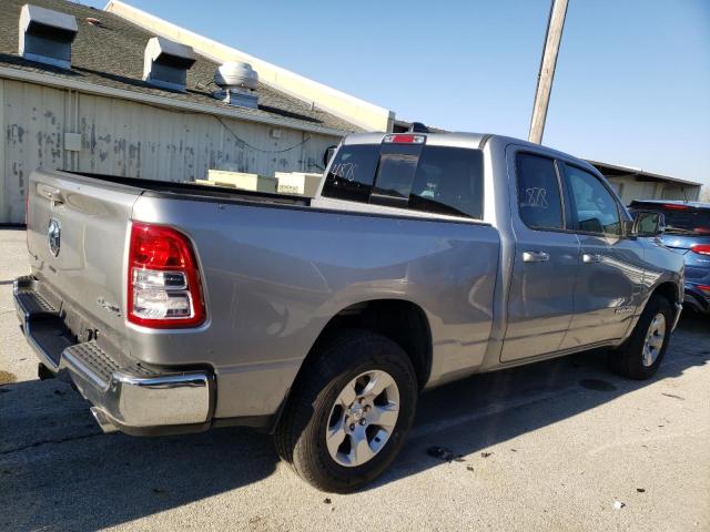 1C6SRFBT3MN618387 - 2021 RAM 1500 BIG H GRAY photo 3