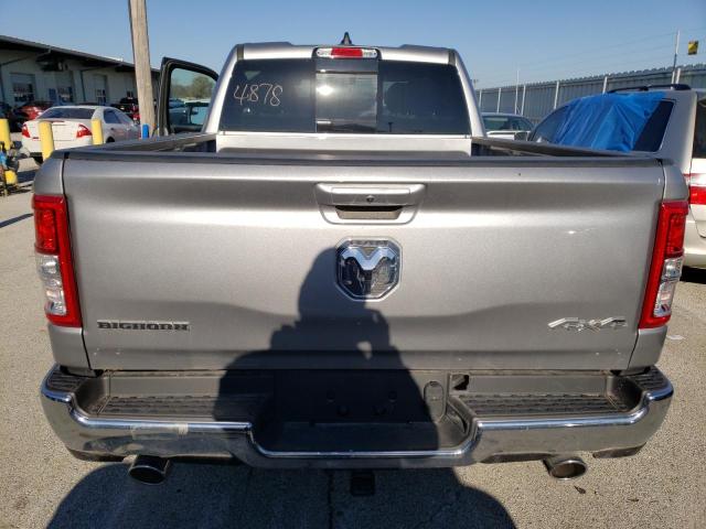 1C6SRFBT3MN618387 - 2021 RAM 1500 BIG H GRAY photo 6