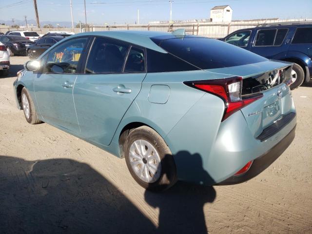 JTDKAMFU1M3132938 - 2021 TOYOTA PRIUS SPEC TEAL photo 3