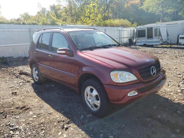 4JGAB54E62A350999 - 2002 MERCEDES-BENZ ML 320 BURGUNDY photo 1