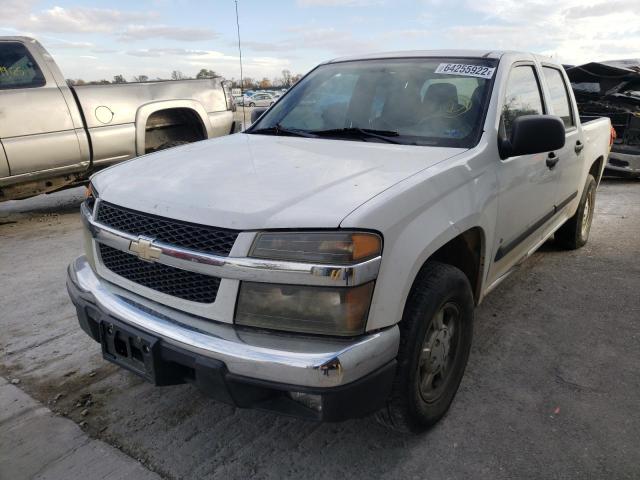 1GCCS33E788210902 - 2008 CHEVROLET COLORADO L WHITE photo 2