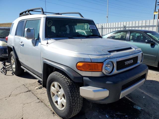 JTEBU11F770088427 - 2007 TOYOTA FJ CRUISER SILVER photo 1