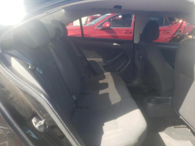 3VW2K7AJ6CM320781 - 2012 VOLKSWAGEN JETTA BASE BLACK photo 6